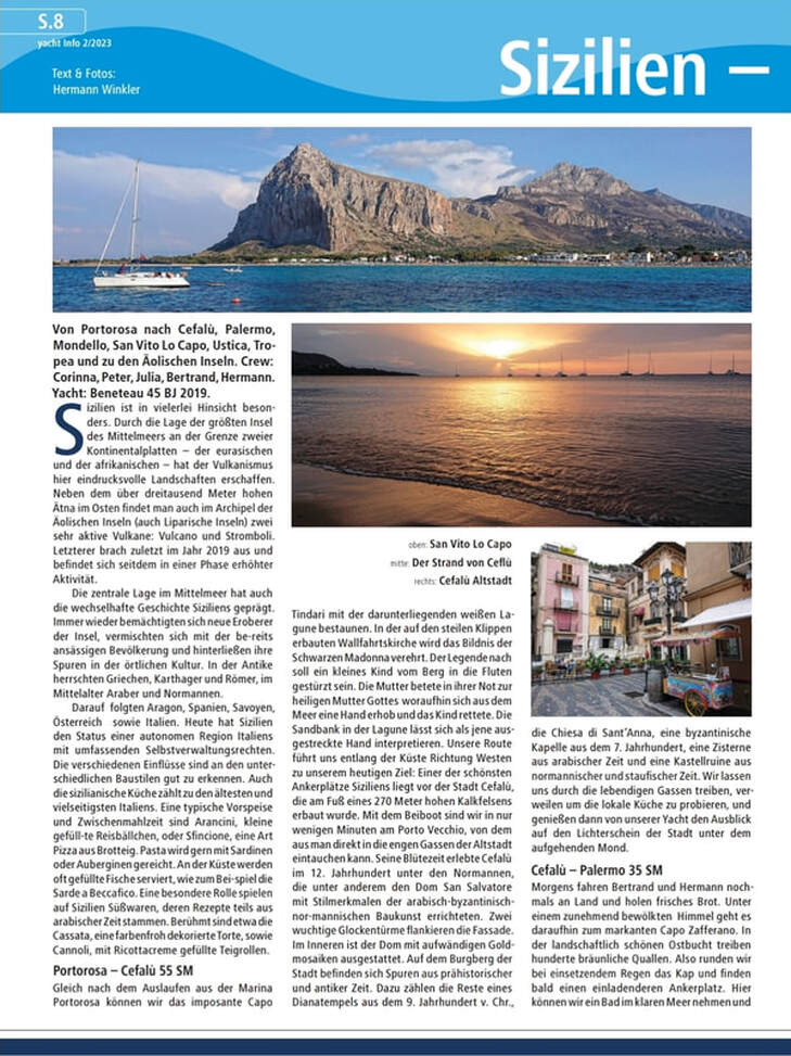 Artikel Sizilien & Äolische Inseln